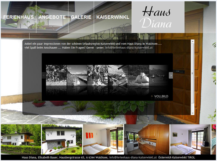 Ferienhaus Diana Walchsee Kaiserwinkl